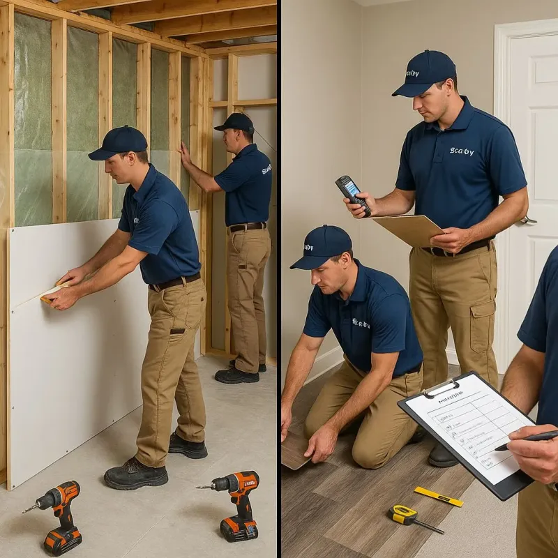 Repairs and Reconstruction process in Tempe Junction, AZ